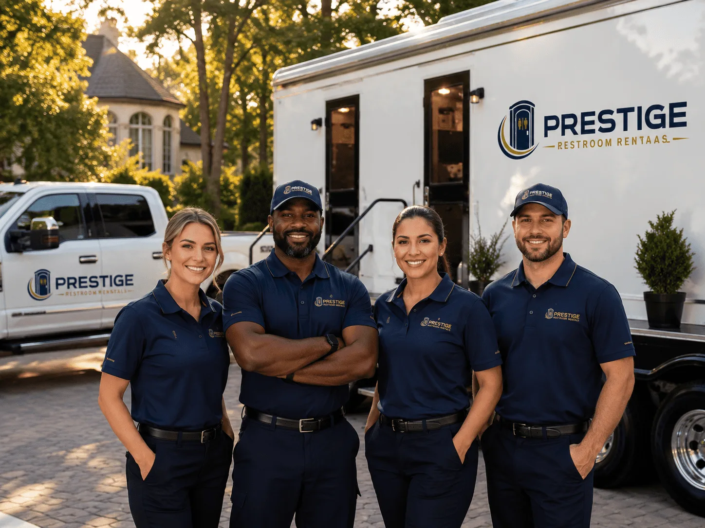 Trusted Luxury Portable Restrooms company in Kendall, WI